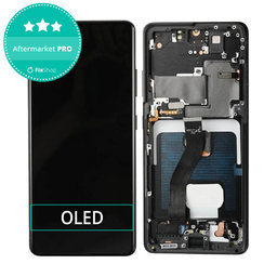 OLED/LCD Display Assembly για Samsung S21 Ultra | G998B | Phantom Black