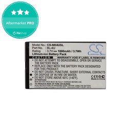 Battery για Nokia 3120 Classic | BL-4U | 1000mAh | HQ