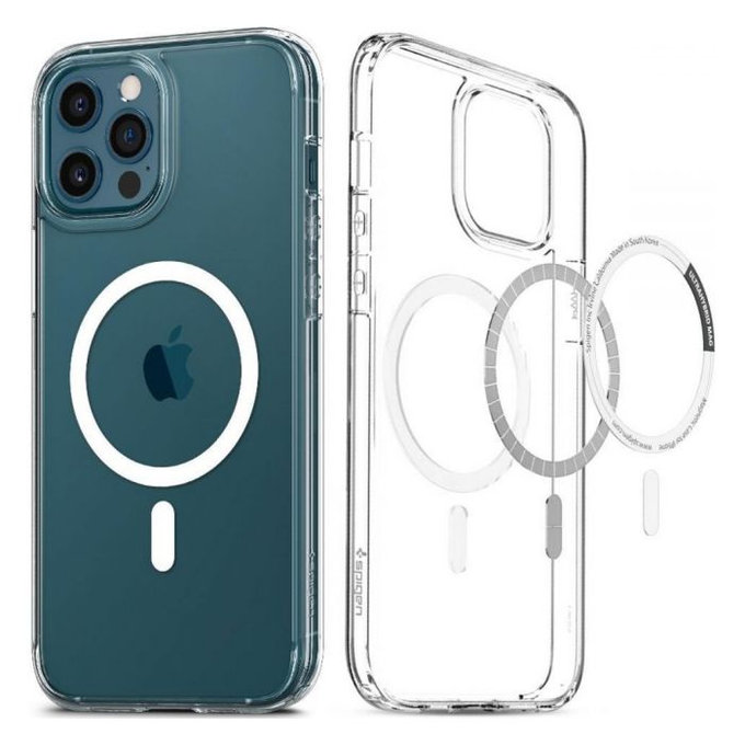 Θήκη Ultra Hybrid με MagSafe για iPhone 12 Pro Max | Λευκό | White | Spigen