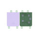 Καπάκι Μπαταρίας B/G για Samsung Z Flip 4 | F721B | GH82-29654B, GH82-29298B | Bora Purple | Service Pack