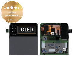 OLED/LCD Display Assembly για Samsung Z Flip 4 | F721B | External Graphite | Service Pack