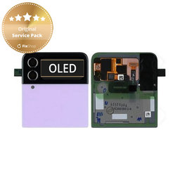 OLED/LCD Display Assembly για Samsung Z Flip 4 | F721B | External Bora Purple | Service Pack