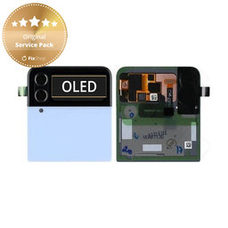 OLED/LCD Display Assembly για Samsung Z Flip 4 | F721B | External Blue | Service Pack