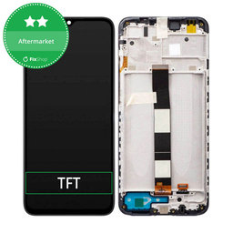 OLED/LCD Display Assembly για Xiaomi Redmi 10A | 220233L2C | 220233L2G | Μαύρο, Black | Aftermarket