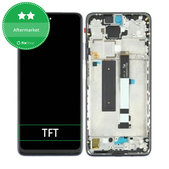 Συγκρότημα οθόνης για Xiaomi Redmi Note 9 Pro 5G, M2007J17C, Μαύρο, Black, Aftermarket
