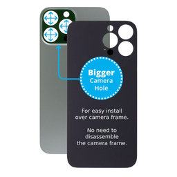 Πίσω Γυαλί με Μεγάλη Τρύπα Κάμερας για iPhone 13 Pro Max | Alpine Green