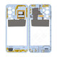 Μεσαίο Πλαίσιο για Samsung A23 5G A236B | Awesome Blue | GH98-47823C | Genuine Service Pack