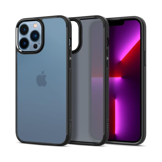 Θήκη Ultra Hybrid για iPhone 13 Pro | Frost Black | Spigen