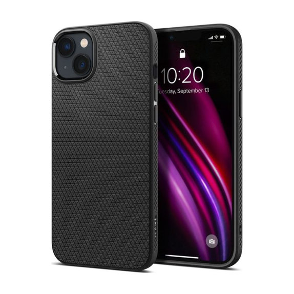 Θήκη Liquid Air για iPhone 14, Μαύρο, Black, Spigen