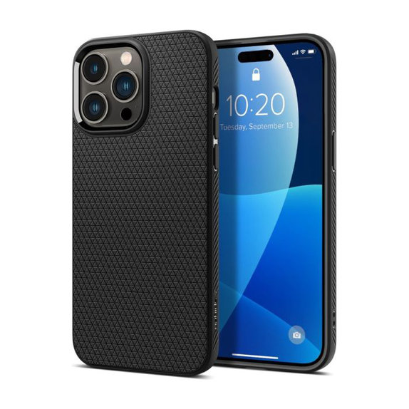 Θήκη Liquid Air για iPhone 14 Pro Max, Μαύρο, Black, Spigen