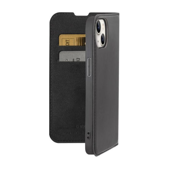 Θήκη Βιβλίο Πορτοφόλι Lite για iPhone 14, Μαύρο, Black, SBS