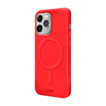 Θήκη Smooth Mag με MagSafe για iPhone 14 Pro Max | Κόκκινο | Red | SBS