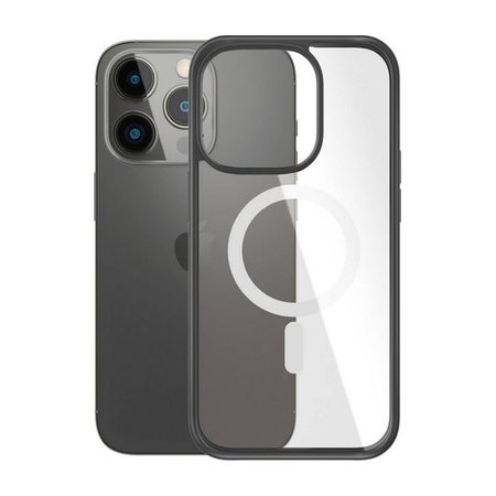 Θήκη ClearCase με MagSafe για iPhone 14 Pro | Μαύρο | Black | PanzerGlass