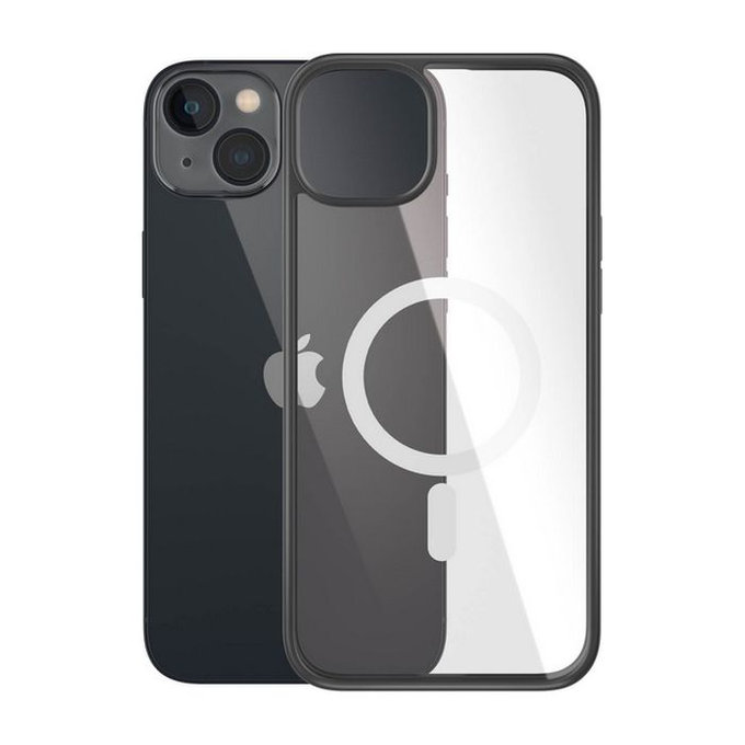Θήκη ClearCase με MagSafe για iPhone 14 Plus | Μαύρο | Black | PanzerGlass