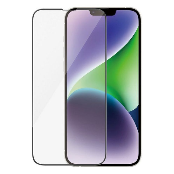 Προστατευτικό Γυαλί UWF AB για iPhone 13 Pro Max | 14 Plus | Μαύρο | Black | PanzerGlass