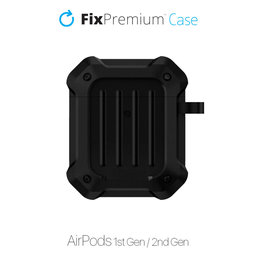 Θήκη Unbreakable για AirPods 1 & 2 | Μαύρο | Black | FixPremium