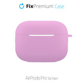 Θήκη Σιλικόνης για AirPods Pro, Lila, FixPremium