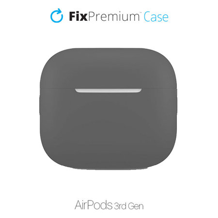 Θήκη Σιλικόνης για AirPods 3 | Διαστημικό Γκρι | Space Gray | FixPremium