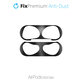 Αντι-σκόνη Αυτοκόλλητο για AirPods 3, Μαύρο, Black, FixPremium
