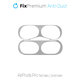 Αντι-σκόνη Αυτοκόλλητο για AirPods Pro, Ασημί, Silver, FixPremium