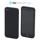 Θήκη σιλικόνης για iPhone 7, 8, SE 2020 & SE 2022, Μαύρο, Black, FixPremium