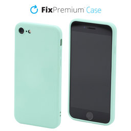 Θήκη Silicone για iPhone 7, 8, SE 2020 & SE 2022 | Ανοιχτό Κυανό | Light Cyan | FixPremium