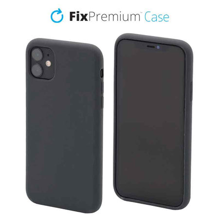 Θήκη Silicone για iPhone 11 | Διαστημικό Γκρί | Space Grey | FixPremium