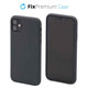 Θήκη σιλικόνης για iPhone 11, Διαστημικό Γκρί, Space Grey, FixPremium