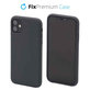 Θήκη σιλικόνης για iPhone 11, Διαστημικό Γκρί, Space Grey, FixPremium