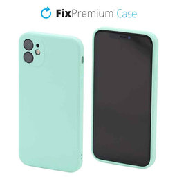 Θήκη Silicone για iPhone 11 | Ανοιχτό Κυανό | Light Cyan | FixPremium