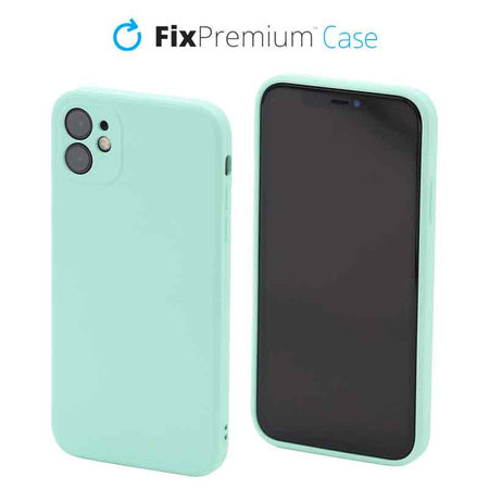 Θήκη Silicone για iPhone 11 | Ανοιχτό Κυανό | Light Cyan | FixPremium