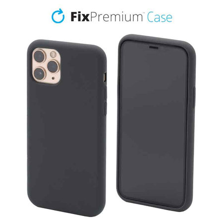 Θήκη Silicone για iPhone 11 Pro | Διαστημικό Γκρί | Space Grey | FixPremium