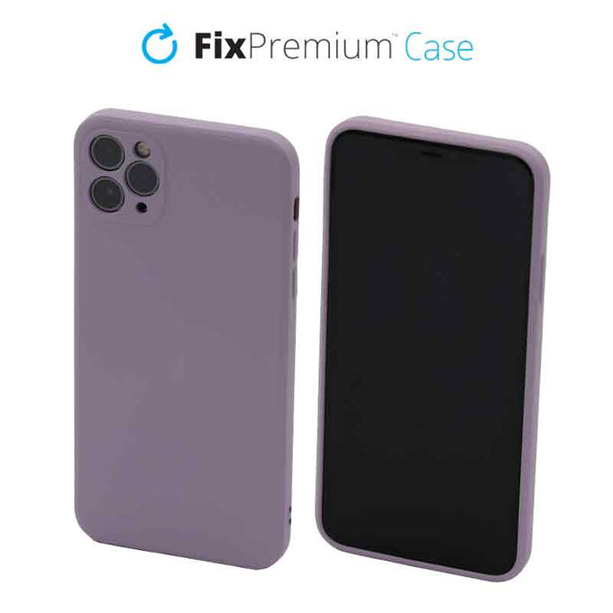 Θήκη Silicone για iPhone 11 Pro Max | Μωβ | Purple | FixPremium