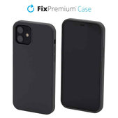 Θήκη Silicone για iPhone 12 | Space grey | FixPremium