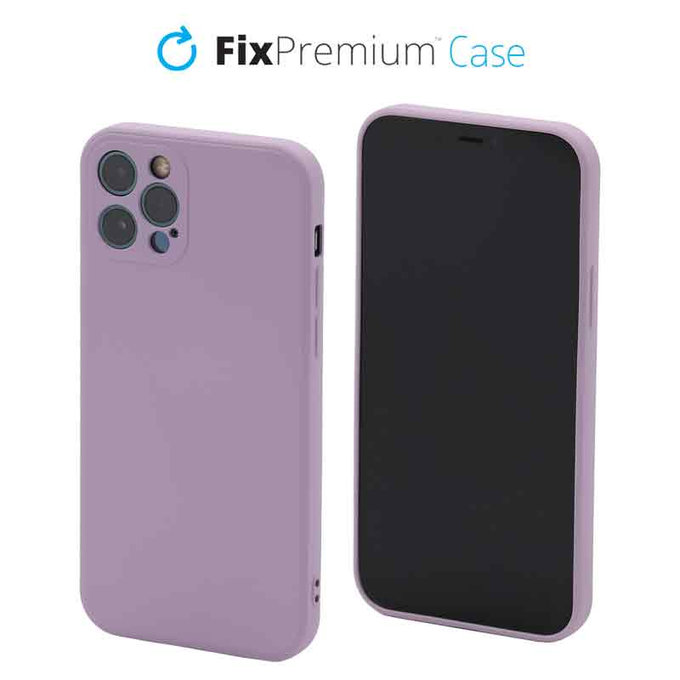 Θήκη Silicone για iPhone 12 Pro | Μωβ | Purple | FixPremium