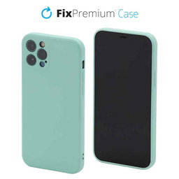 Θήκη Silicone για iPhone 12 Pro | Ανοιχτό Κυανό | Light Cyan | FixPremium