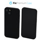 Θήκη σιλικόνης για iPhone 13, Μαύρο, Black, FixPremium