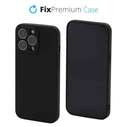 Θήκη Silicone για iPhone 13 Pro | Μαύρο | Black | FixPremium