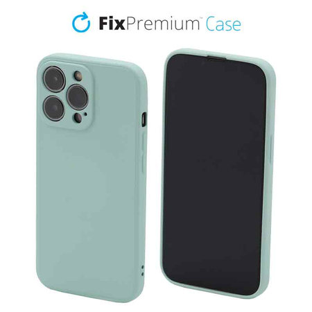Θήκη Silicone για iPhone 13 Pro Max | Ανοιχτό Κυανό | Light Cyan | FixPremium