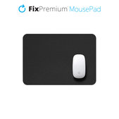 MousePad Αδιάβροχο 25x20cm | Μαύρο | Black | FixPremium