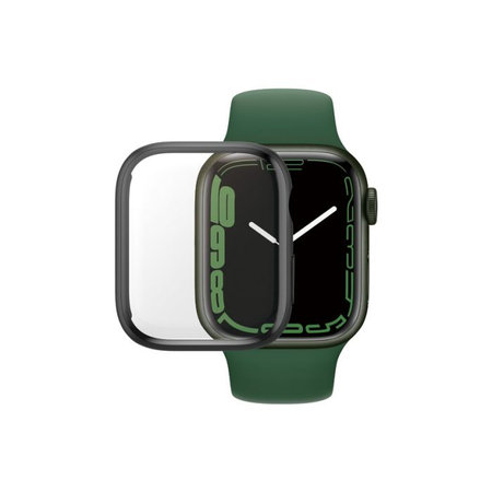Προστατευτικό Γυαλί Full Body AB για Apple Watch 7 | 8 & 9 41mm | μαύρο | Black | PanzerGlass