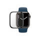 Προστατευτικό Γυαλί για Apple Watch 7, 8, 9 45mm, Full Body AB, Μαύρο, Black, PanzerGlass
