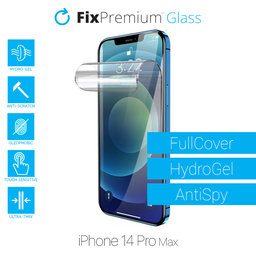Υδροgel Anti-Spy - Προστατευτικό Οθόνης για iPhone 14 Pro Max | FixPremium