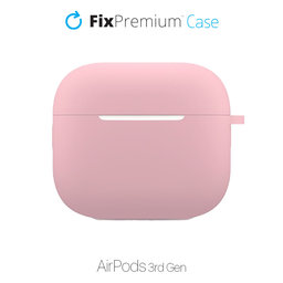 Θήκη Σιλικόνης για AirPods 3 | Ροζ | Pink | FixPremium