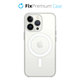 Θήκη σιλικόνης με MagSafe για iPhone 13 Pro, Transparent, FixPremium