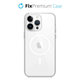 Θήκη σιλικόνης με MagSafe για iPhone 14 Pro Max, Transparent, FixPremium
