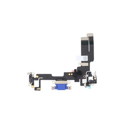 Επαφές Φόρτισης + Καλώδιο Flex για iPhone 14 | Μπλε | Blue