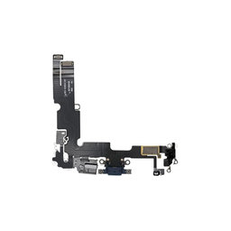 Επαφές Φόρτισης + Καλώδιο Flex για iPhone 14 Plus | Μαυρομπλέ | Midnight