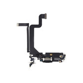 Επαφές Φόρτισης + Καλώδιο Flex για iPhone 14 Pro Max | Μαυρομπλέ | Space Black