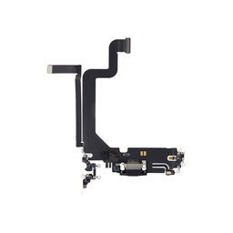 Επαφές Φόρτισης + Καλώδιο Flex για iPhone 14 Pro Max | Μαυρομπλέ | Space Black